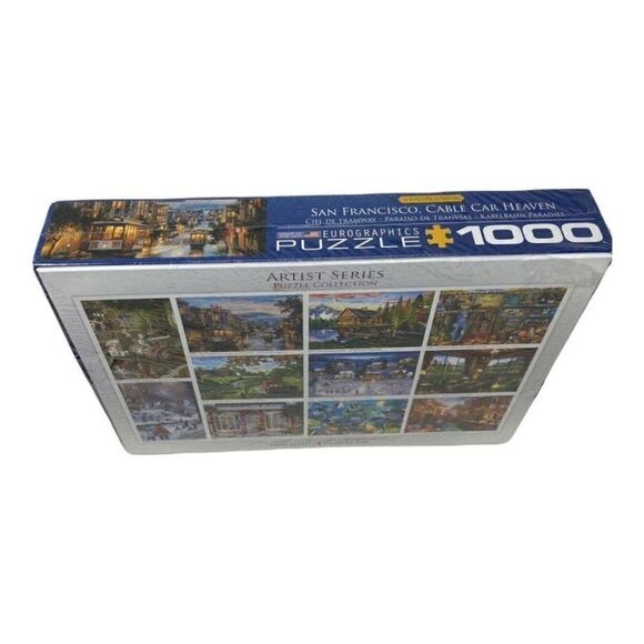 Eurographics‎ Jigsaw Puzzle 1000 Pcs San Francisco Cable Car California - Picture 3 of 8